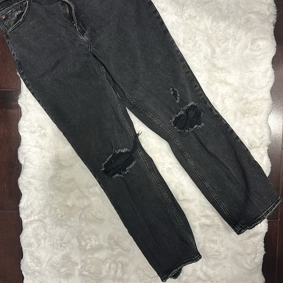 Abercrombie & Fitch the ankle straight ultra high rise jean - Picture 3 of 3